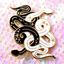 Glitter Punk - Snakes Enamel Pin