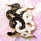Glitter Punk - Snakes Enamel Pin