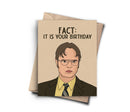 The Office Dwight Birthday Card - Funny Birthday Card