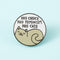 Punky Pins - Pro Cats Pro Choice Grey Enamel Pin - Limited Edition