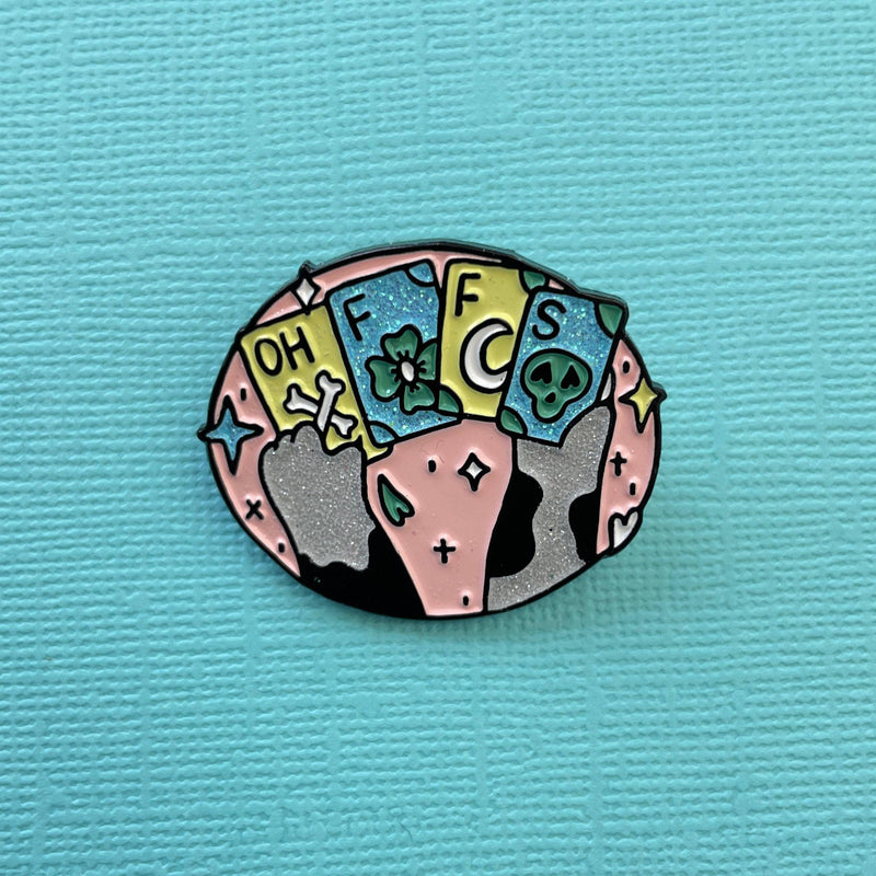 Punky Pins - Kitty Poker Night Enamel Pin