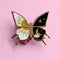Glitter Punk - Butterfly enamel pin