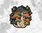 Groovy Mushroom Sticker: Matte