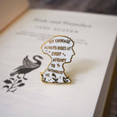 LiteraryEmporium - Pride & Prejudice Jane Austen Book Lover Enamel Pin Badge