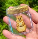 CLEAR STICKER: Exotic Pet Quokka (Cute Australian Animal)