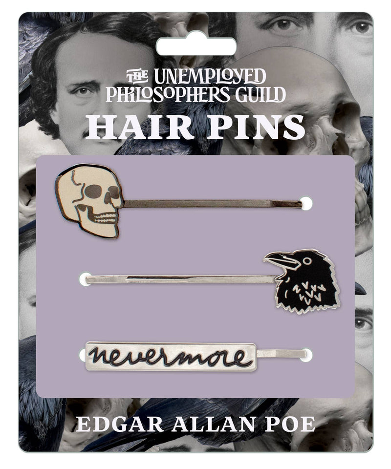 Unemployed Philosophers Guild - Edgar Allan Poe Hair Pins