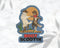 Boot Scootin Kitties Sticker, Dancing Cowboy Cats: Matte