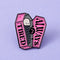 Punky Pins - Always Tired Coffin Enamel Pin