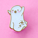 Glitter Punk - Ghost Enamel Pin  - Halloween Collection