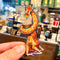 CLEAR STICKER: Giraffuccino (Giraffe With Frappuccino)