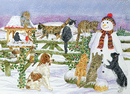 Snowman and Friends 1000 Piece Jigsaw Puzzle