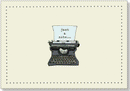 Note Card Typewriter